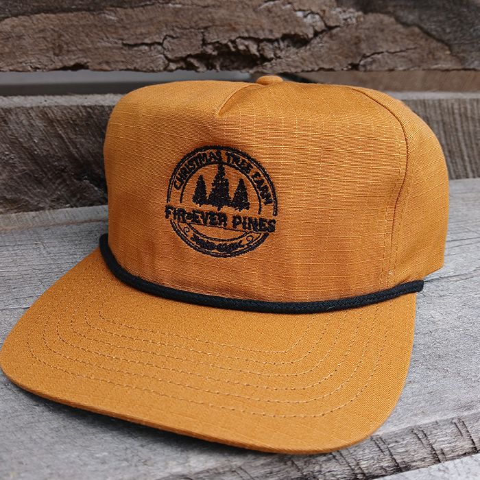 Rust Linen Hat